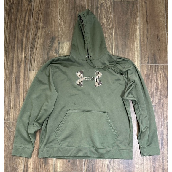 Under Armour Hunting Storm Logo Mossy Oak Size Xxl - Picture 1 of 9